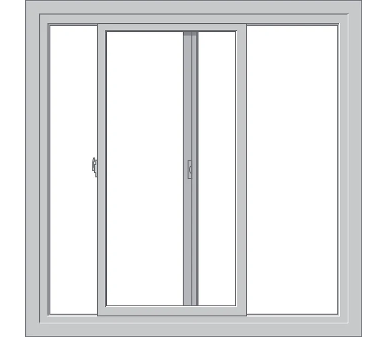 Rockford Pella Hurricane Shield Series Vinyl Sliding Window