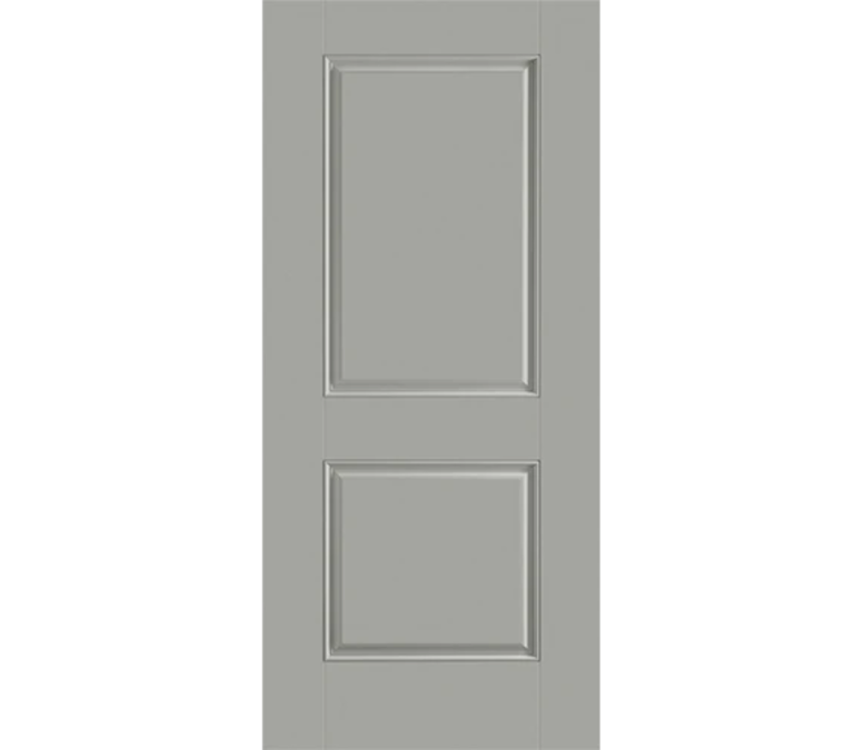 Rockford Two Panel Square Fiberglass Entry Door